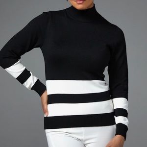 Franne Golde | The Adelyn Pullover | S | Mockneck | NWTG